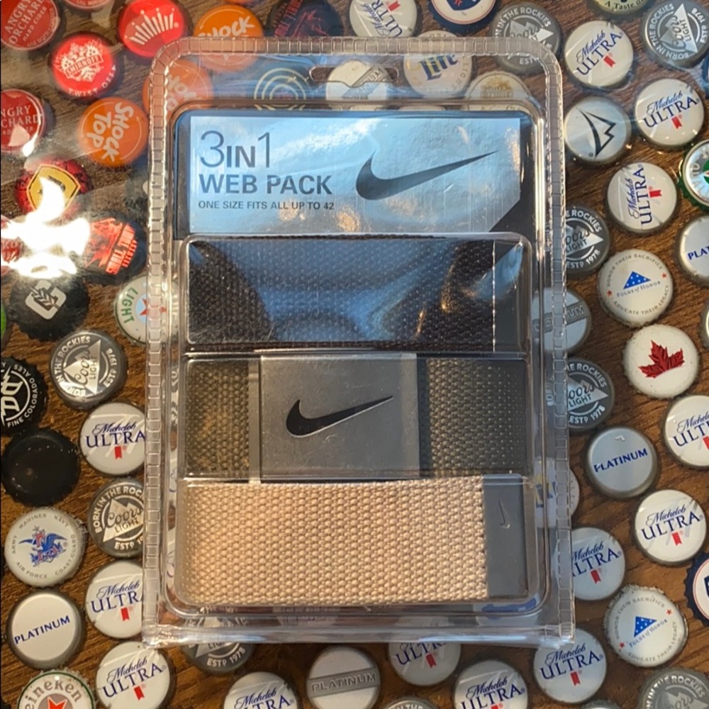 New Men’s Nike Golf 3 in 1 Belt